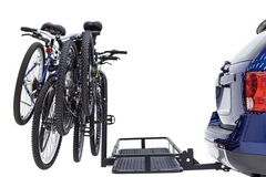 Renting out with online payment: Elevate Outdoor Steel Basket Cargo Carrier with 4-Bike 