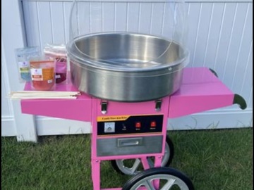 Renting out with online payment: Candy Floss Machine