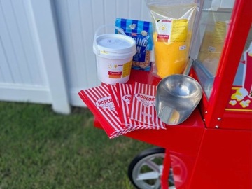 Renting out with online payment:  Popcorn Machine Hire 