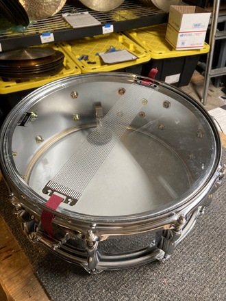 Yamaha KSD 245 5x14 steel shell ten lug snare 75 DrumSellers