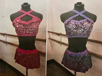Purchase with online payment: Used Large Group Jazz/Tap Costumes