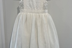 Selling: Bebe Size 5 White Organza Dress