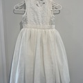 Selling: Bebe Size 5 White Organza Dress
