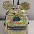 Selling with online payment: Loungefly WDW 50th Anniversary EARidesecent Backpack