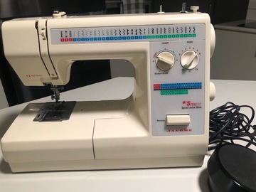 Renting out with online payment: Janome My Style SLE sewing machine