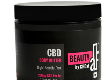 Buy Now:  BEAUTY AF CBD Body Butter, 200mg
