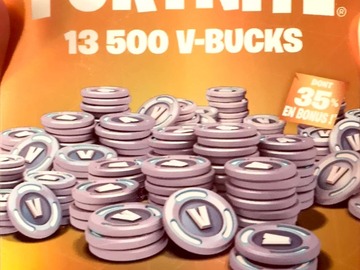 Vente: Carte Fortnite 13500 Vbucks (79,99€)