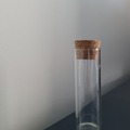 Selling: Small Glass vial with cork stopper