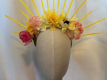 Selling with online payment: Handmade Zip Tie Spring Crown