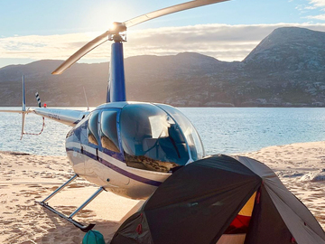 For Rent: Heli-Camping Adventure