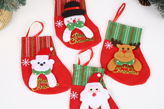 Comprar ahora: 100pcs Christmas Stocking Ornament Gift Bag