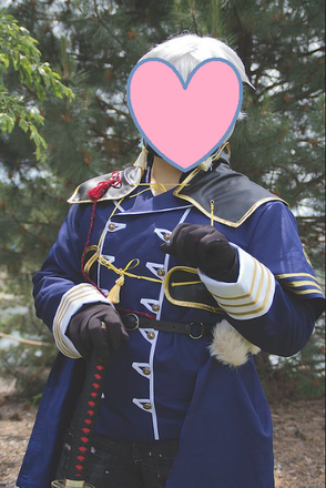 Touken Ranbu Nakigitsune partial cosplay