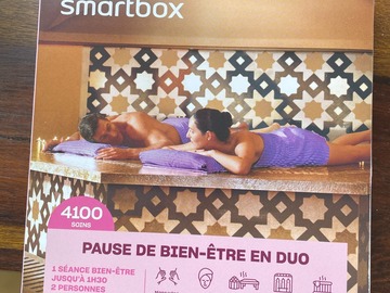 Vente: Coffret Smartbox "Pause de bien-être en duo" (49,90€)