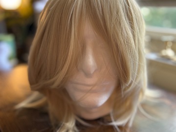 Selling with online payment: New natural blonde Epic Cosplay Aura wig