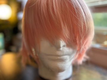 Selling with online payment: New bubblegum pink Arda Caine wig