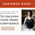 Coaching Offer with online payment: Empower Hour: Unleash Your Inner Confidence