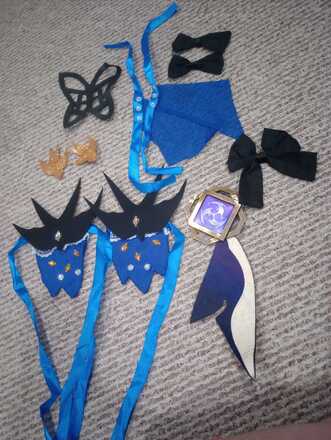 Genshin Impact - Keqing - skin -Opulent Splendor Cosplay
