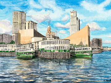  : Tsim Sha Tsui Waterfront – Art Print