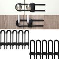 Buy Now: 10 Pack Cabinet Locks – U Shaped Safety Child Locks – BLACK #6213