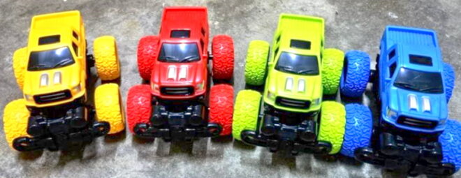 5 3/4" Big Wheel Trucks (12 Dozen)