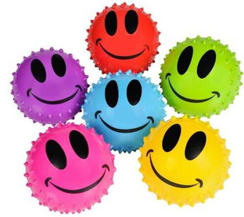 3" Knobby Smiley Face Balls (285 Pieces)