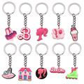 Buy Now: 200PCS cartoon key chain PVC soft rubber key chain bag pendant