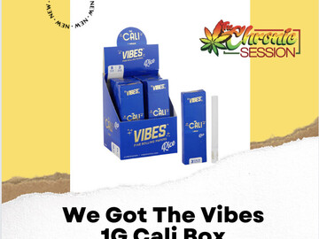  : The Cali by VIBES™ 1 Gram Box is a premium pre-roll 