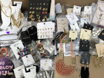 Bulk Lots: 50 pieces!!! TREASURE TROVE OF BRAND NAME JEWELRY