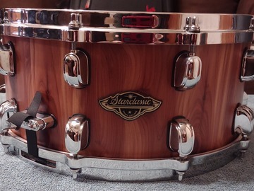 Selling with online payment: Tama Starclassic 14x6.5" Walnut/Birch Snare Drum -Cedar Outer Ply