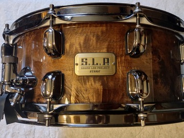 Selling with online payment: Tama S.L.P. 14x6" Maple Snare Drum - Mappa Burl