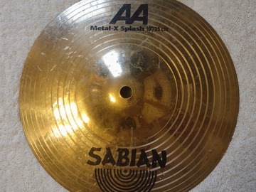 Selling with online payment: Sabian AA 10" Metal-X Splash Cymbal