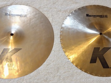 Selling with online payment: Zildjian K Series 14" Mastersound Hi Hats