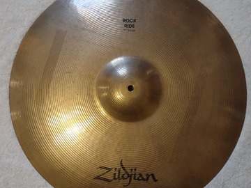 Selling with online payment: Zildjian 21" Rock Ride Cymbal 