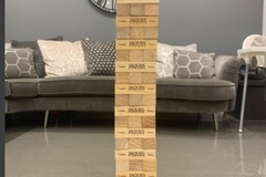Rent per night (24 hour rental): Giant Jenga 
