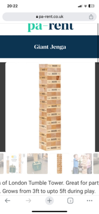 Giant Jenga 