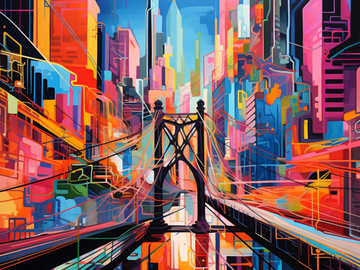 Selling: Abstract cityscapes