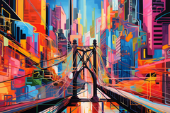 Selling: Abstract cityscapes