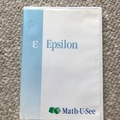 Selling with online payment: Math•U•See Epsilon DVD