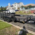 Renting out per hour: 16ft utility trailer 