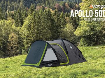Hiring Out (per day): Vange Appollo 5 man tent