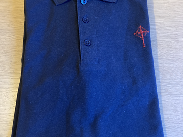 Selling With Online Payment: 2 x Navy Polo Year 11 Size 13 Years (79-81cm) 31-32 in