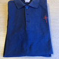 Selling With Online Payment: 2 x Navy Polo Year 11 Size 13 Years (79-81cm) 31-32 in