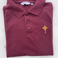 Selling With Online Payment: 3 x Cardinal Newman Catholic School Red Polo Year 7 Size XXS 