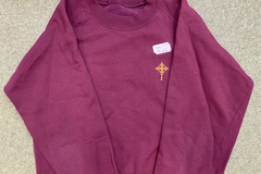 Selling With Online Payment: Cardinal Newman Red Jumper Year 7 Size XS