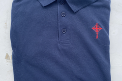 Selling With Online Payment: Cardinal Newman Navy Blue Polo Year 11 Size Age 11-12