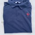 Selling With Online Payment: Cardinal Newman Navy Blue Polo Year 11 Size Age 11-12