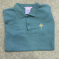 Selling With Online Payment: 2 x Cardinal Newman Green Polo Year 8 Size 9-10