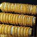 Comprar ahora: Luxurious Women's Sand Gold Bracelet, 24k Gold Plated - 60pcs