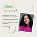 AGENDAR: Nutricionista com foco em vegetarianismo e veganismo, funcional 