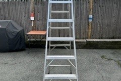 Renting out with online payment: 8ft Werner Aluminum Step Ladder